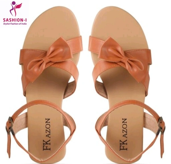 Flats for Woman - Tan Color